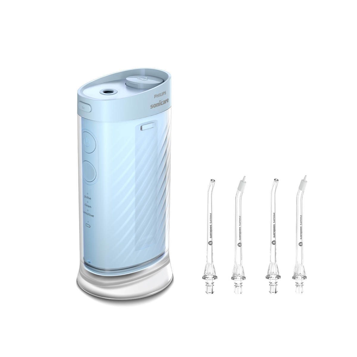 필립스 소닉케어 콤팩트 플로서 1000 블루 HX3333/24 + 콤팩트 플로서 전용 노즐 HX3072/00