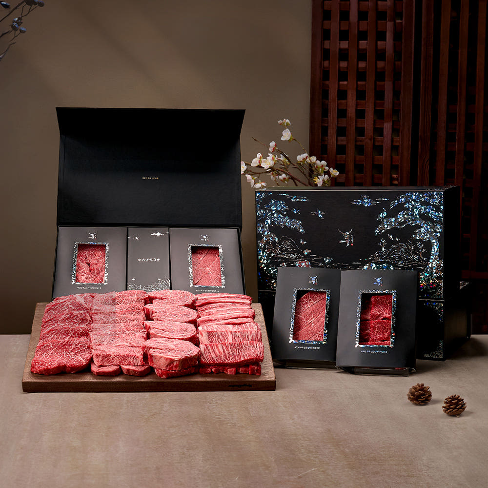 한우 마블링 상세컷