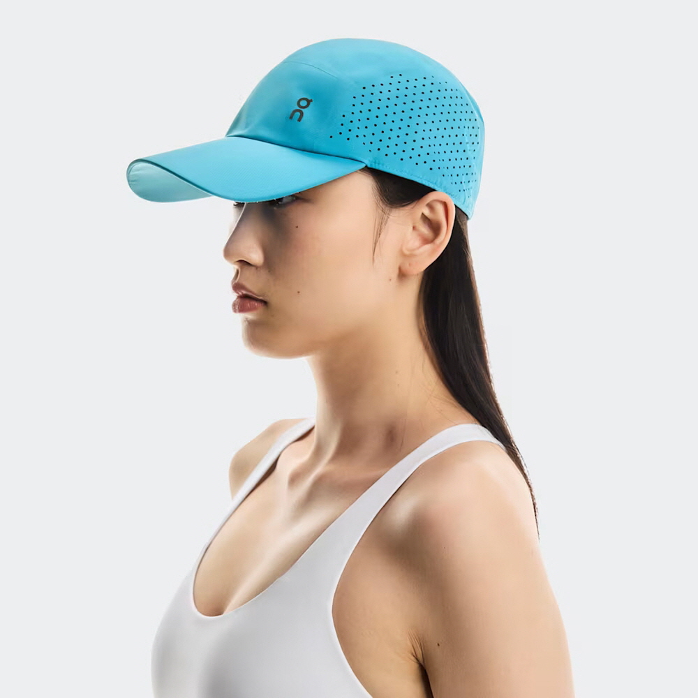 온 러닝 라이트웨이트 캡 경량 러닝 모자 5colors 화이트 블랙 이미지 6