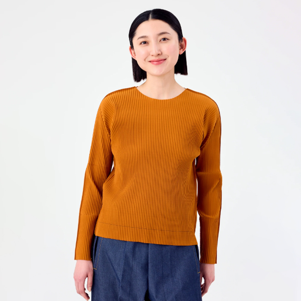 이세이미야케 미 니트 FINE KNIT PLEATS COLOR 2 MI54KJ622 - 상세 이미지 5