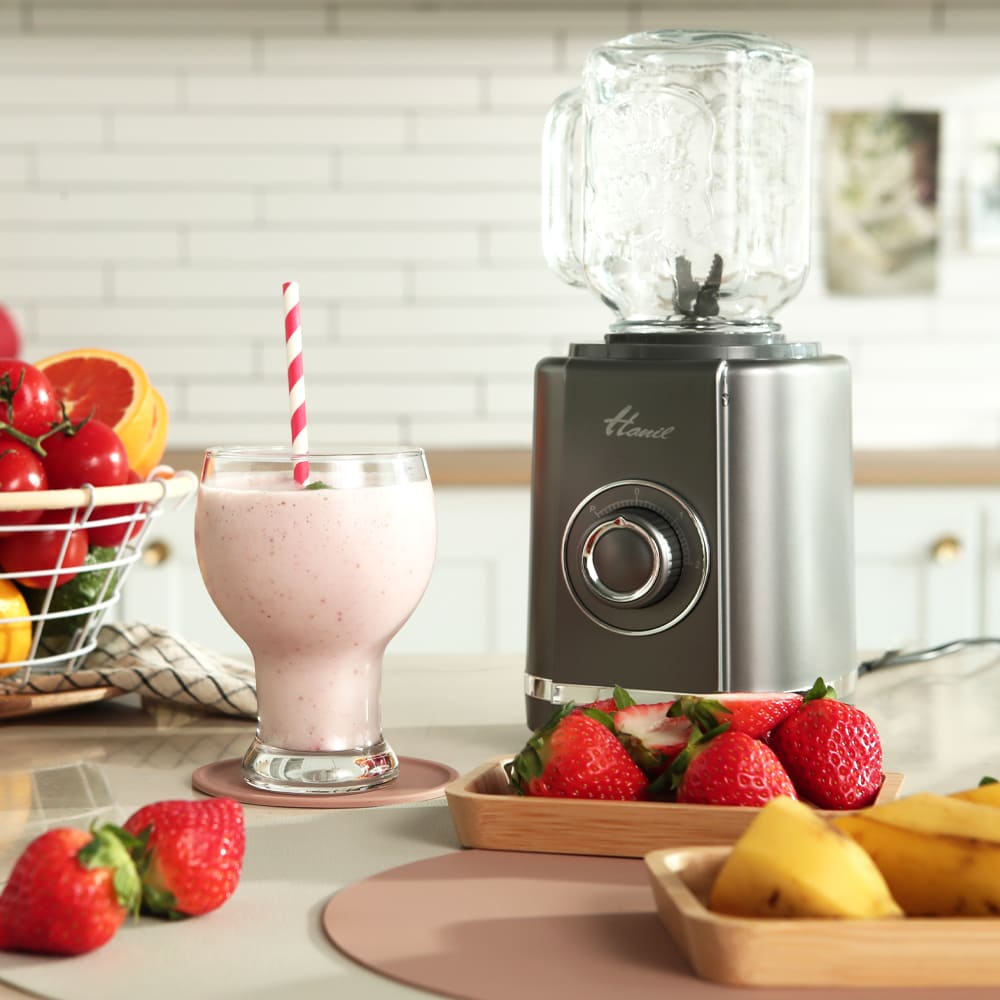 한일 이유식 유리 마늘다지기 소형 양념분쇄기 믹서기 블랜더