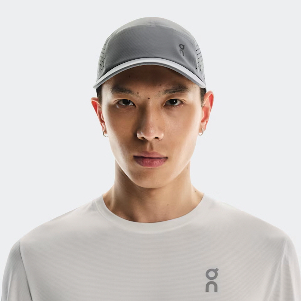 온 러닝 라이트웨이트 캡 경량 러닝 모자 5colors 화이트 블랙 이미지 7