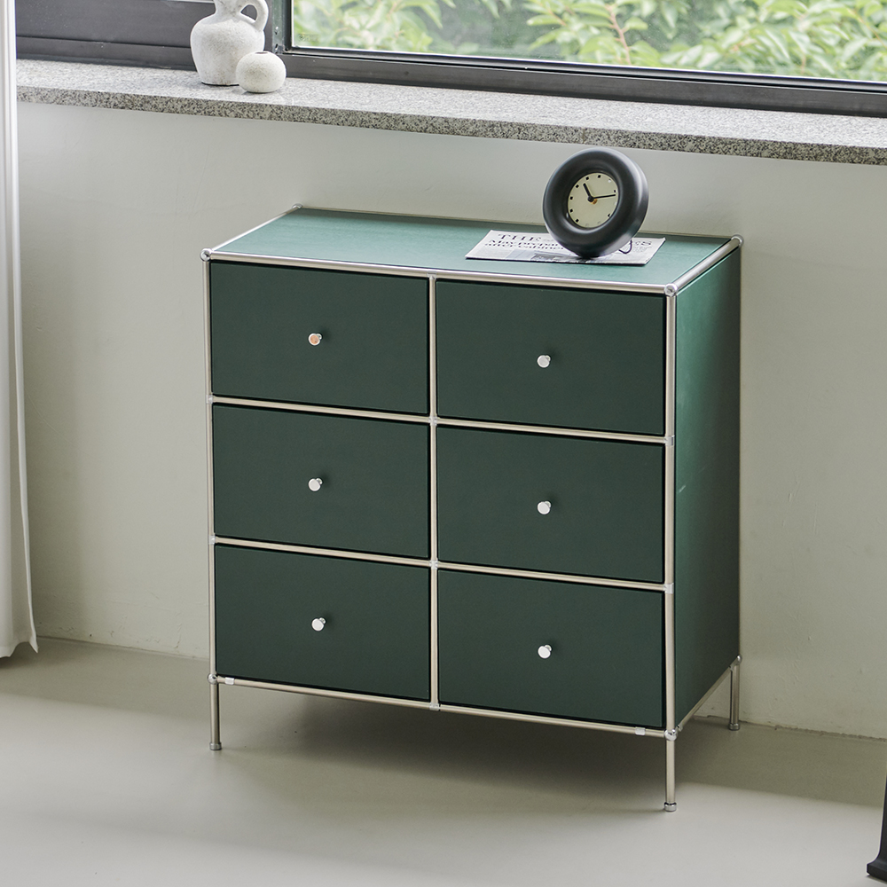 무이 거실 높은 옷 미드센츄리 모듈 수납장 800