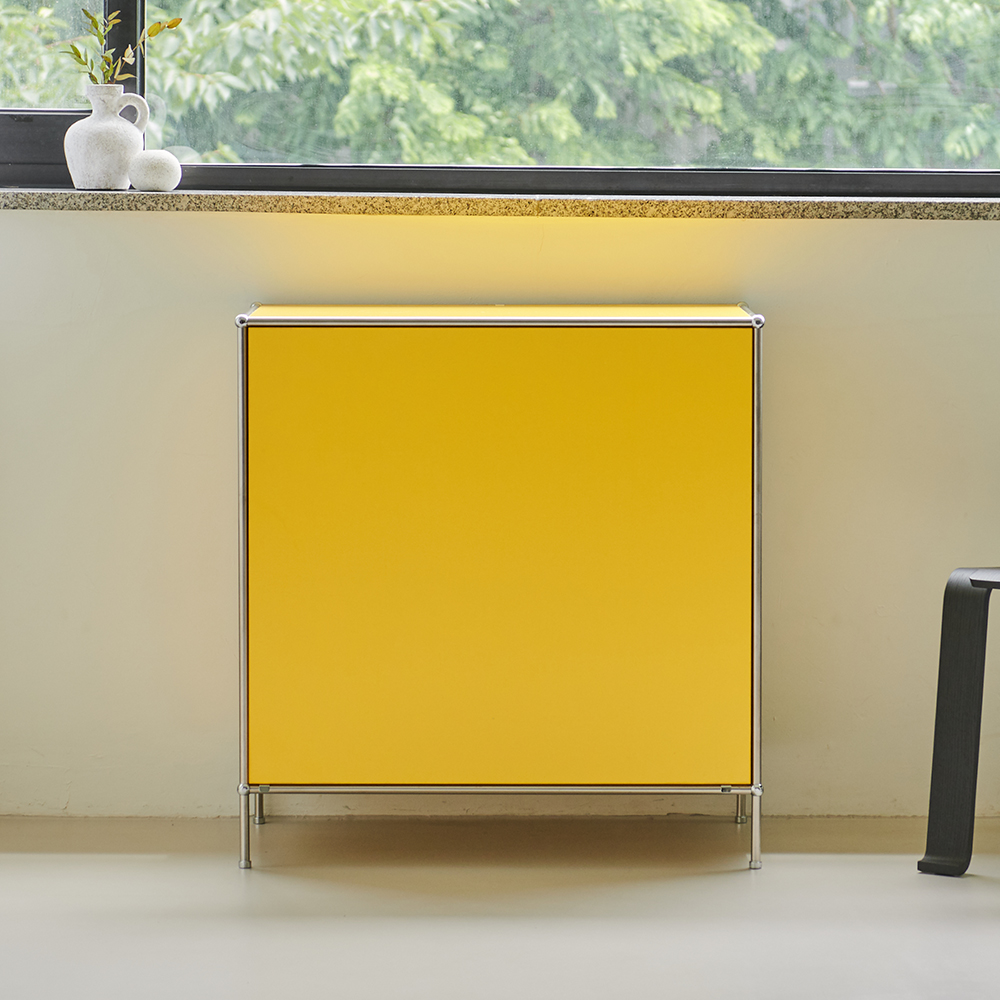 무이 거실 높은 옷 미드센츄리 모듈 수납장 800