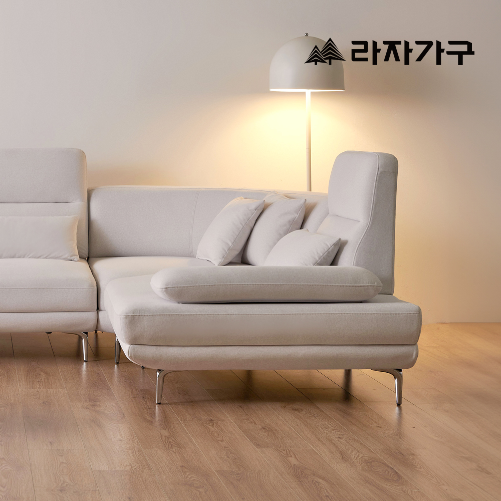 라자가구 로넌 스윙 패브릭 소파 5인용 코너형 푹신한 코모도 고급 거실 소파