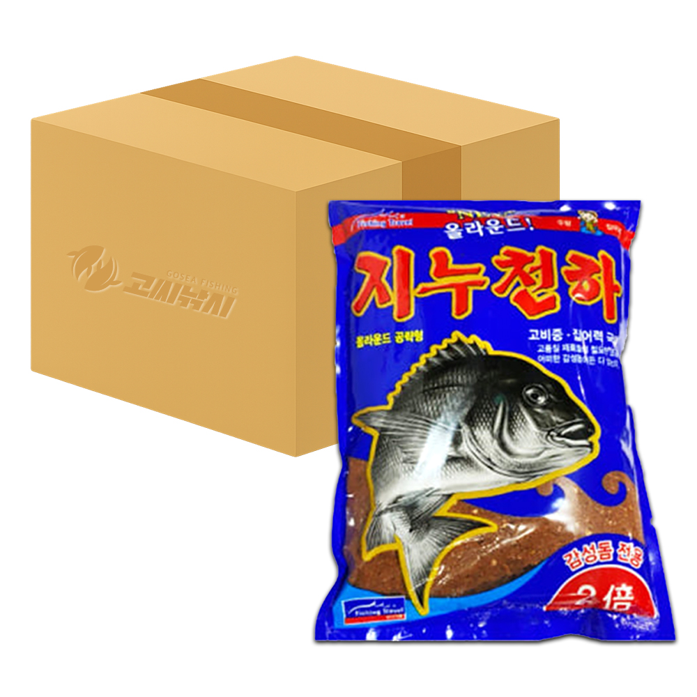 지누천하 1박스 10개입 습식 감성돔 집어제 - 상품 이미지
