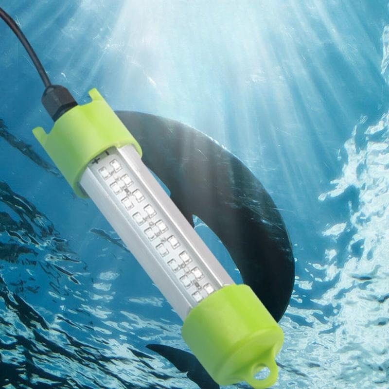 야광램프 수중 미끼 고휘도   집어등 낚시용 갈치 12V300W 노란색 10m - 상세 이미지 2