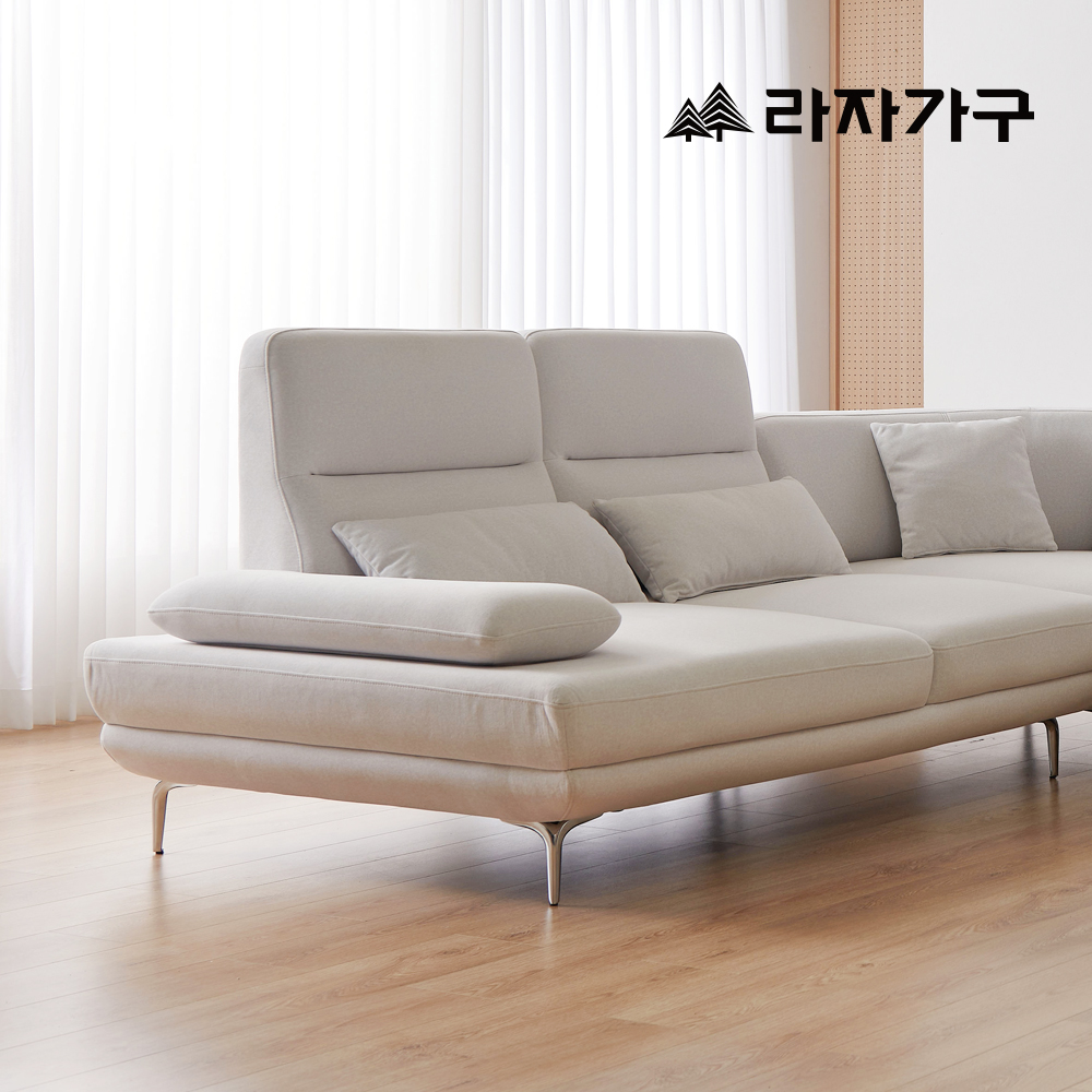 라자가구 로넌 스윙 패브릭 소파 5인용 코너형 푹신한 코모도 고급 거실 소파
