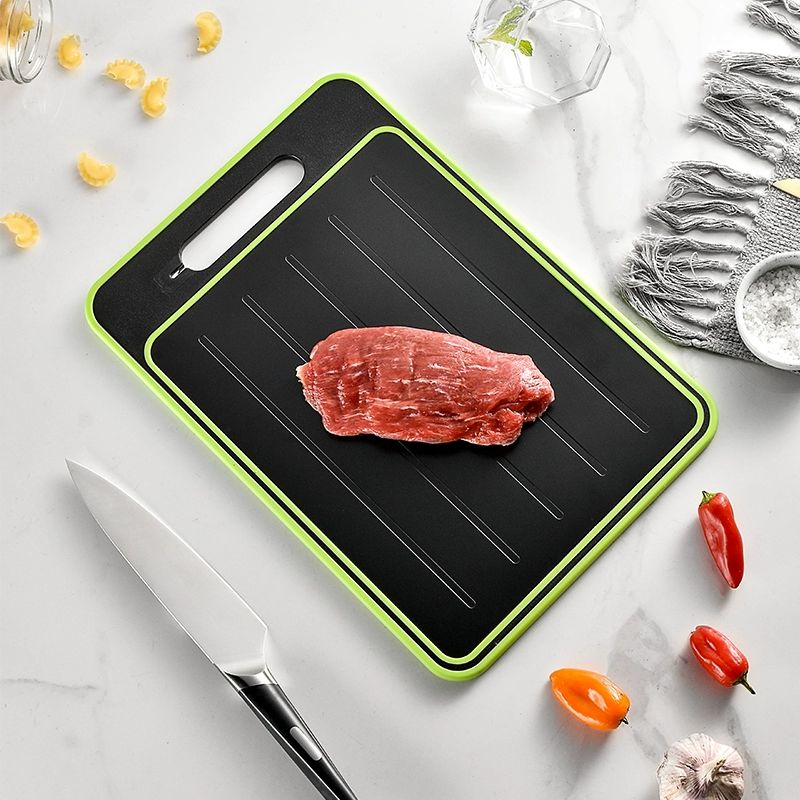 업소용 나무 수제도마 대형 큰 주방 대형도마 사각형 그라인더 이유식 두꺼운 양면도마 그레이 소형 31x21x1cm - 상세 이미지 3