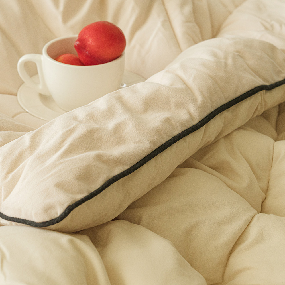 바자르 몽실몽실 먼지없는 극세사 반려동물 양면 겨울 차렵이불 SS