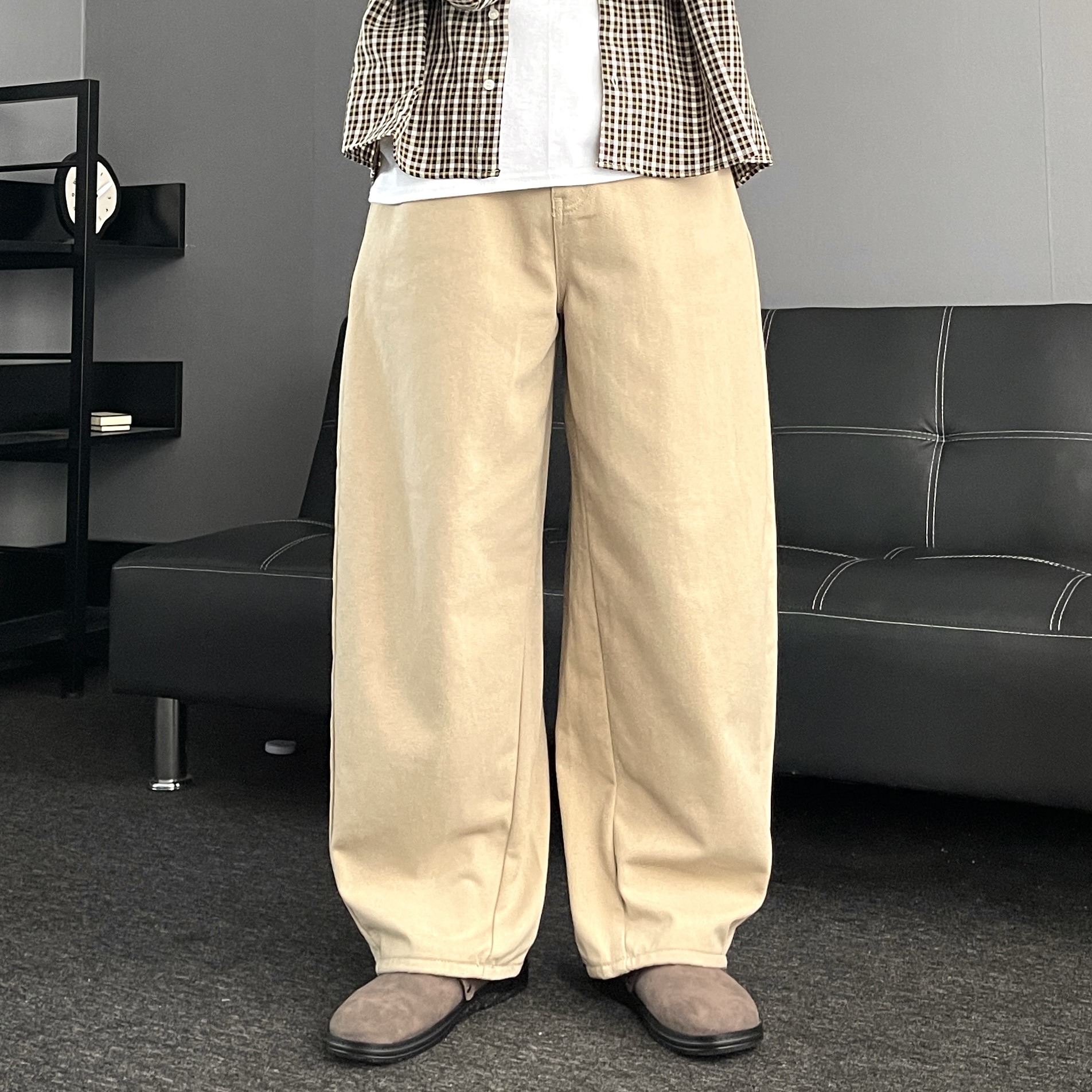 벌룬팬츠 남자통바지 항아리바지 통넓은바지 - 상세 이미지 3