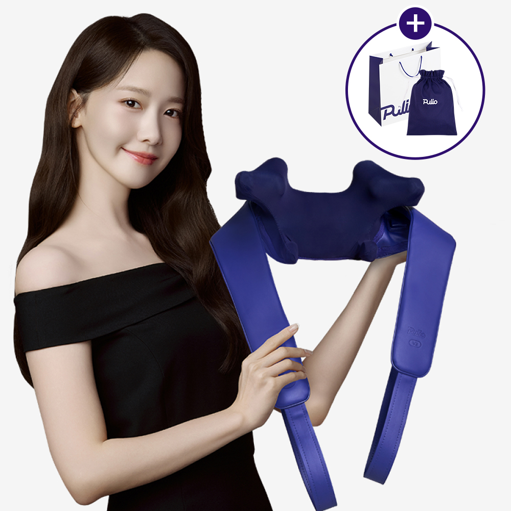 [풀리오본사] [선물SET] 목 어깨 마사지기 V3 + 파우치 + 쇼핑백M