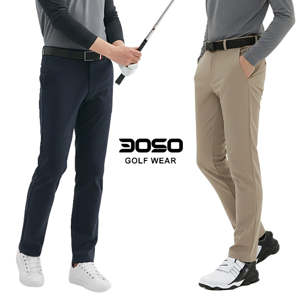 남성골프바지 골프웨어 남성 스판 비즈니스캐주얼 남자 간절기 하의 빅사이즈