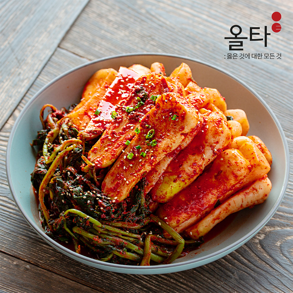 [올타] 100% 국내산 무김치 총각김치 대용량 김장김치 10kg, 1개