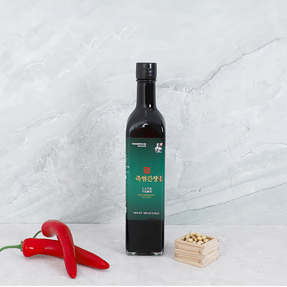 인산죽염 메주콩 죽염간장 500ml - 상세 이미지 4