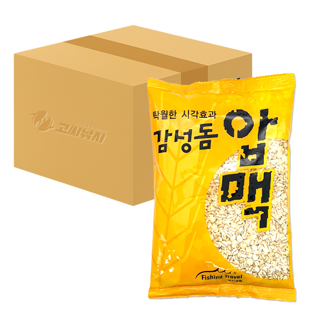 감성돔 압맥 1박스 40개입 감성돔밑밥 바다 원투 카고 집어제