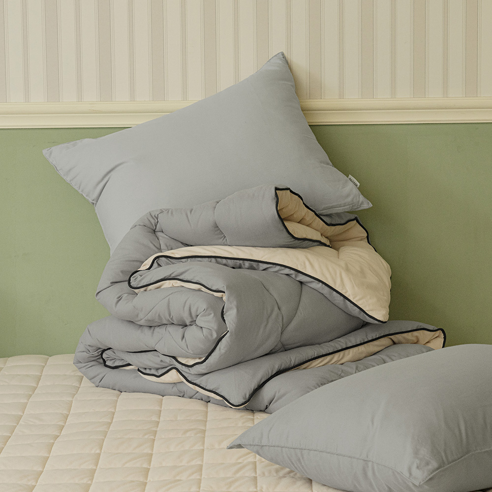 바자르 몽실몽실 먼지없는 극세사 반려동물 양면 겨울 차렵이불 SS