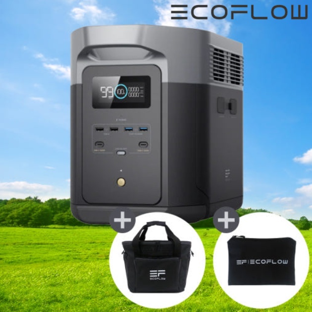 캠핑용 휴대용배터리 에코플로우 파워뱅크 델타2맥스 2048Wh