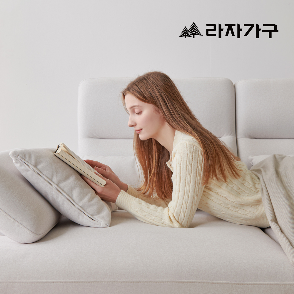 라자가구 로넌 스윙 패브릭 소파 5인용 코너형 푹신한 코모도 고급 거실 소파