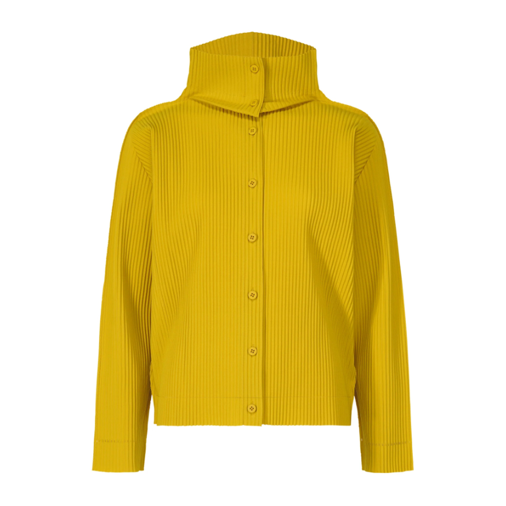 이세이미야케 미 가디건 FINE KNIT PLEATS COLOR 2 MI54KO621 - 상세 이미지 2