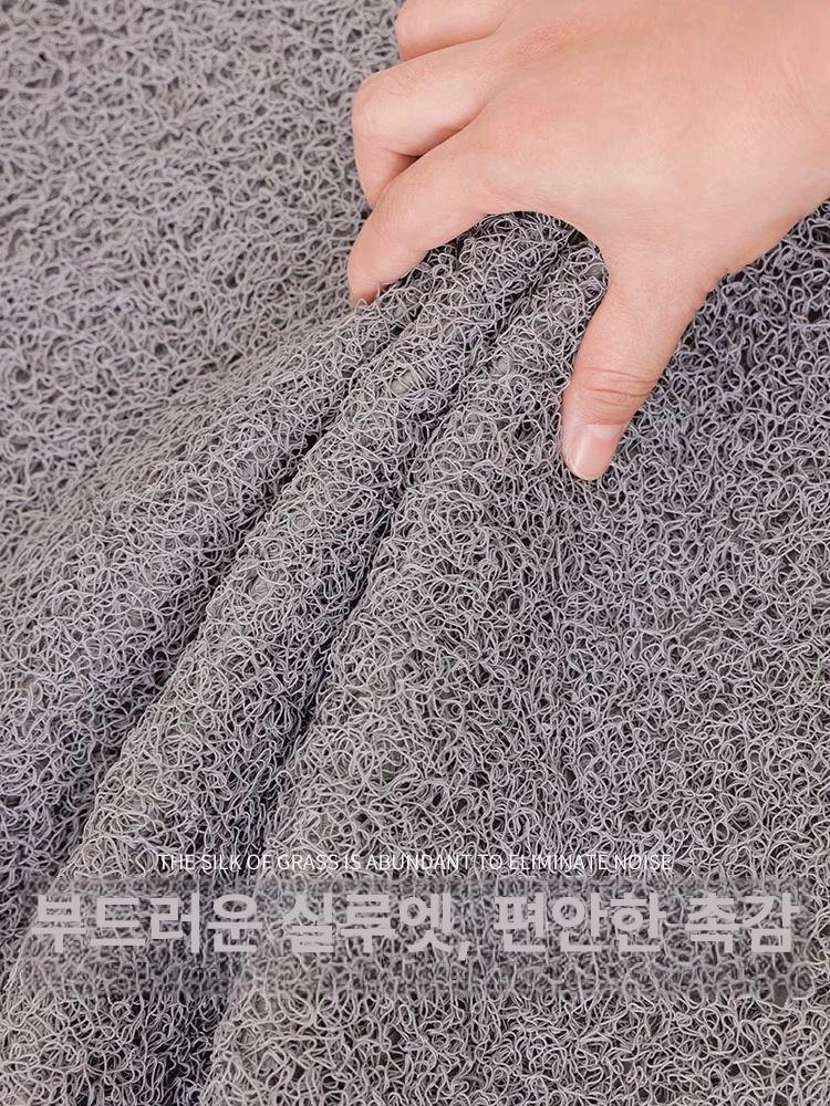 야외 실외기 소음방지패드 보호 가림막 선반 빗소리 울타리 빗물 덮개 가리개 방수 실외기덮개 연한 회색 실크 30x80cm - 상세 이미지 2