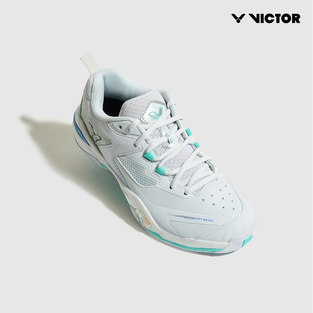 빅터 배드민턴화 SUPPORT P9200TTY NitroLite AR-White V-Shape - 상품 이미지