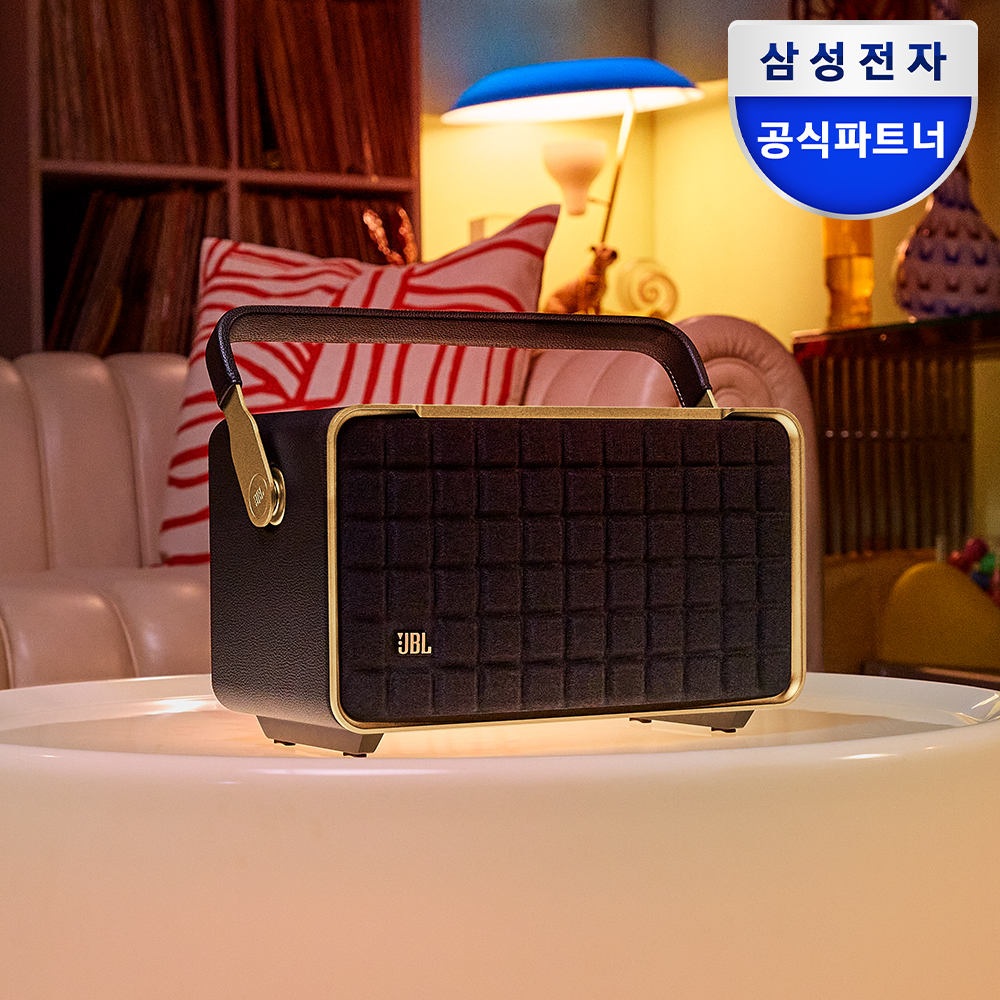 삼성전자 JBL 어센틱 300 블루투스스피커 휴대 무선 와이파이 카페매장 블랙 - 상세 이미지 2