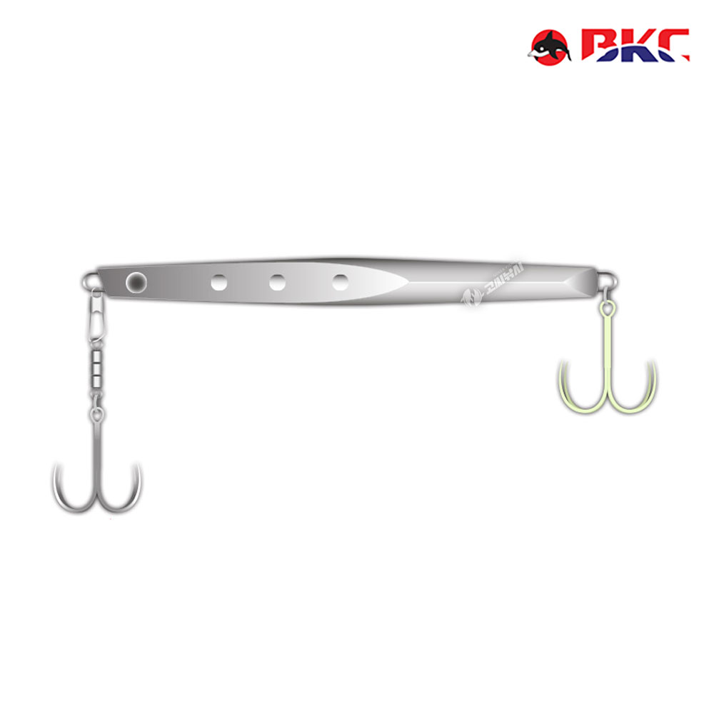 BKC 쿼트로 훅 야광 BK-220 갈치 지깅 바늘 풀치 루어 메탈 - 상세 이미지 4