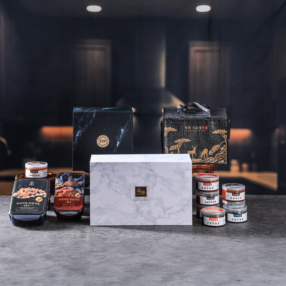 애담정 간장게장 순살게장 새우장 고급 선물 세트 추석 설 명절 어버이날