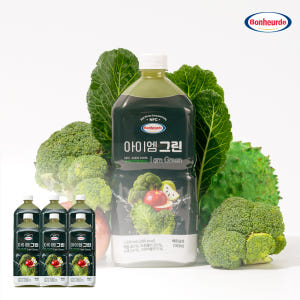 [100% NFC 케일 브로콜리 사과 착즙] 보넬드 아이엠 그린 베지터블... 맛있게 먹은 솔직 후기 - 상품 이미지 1