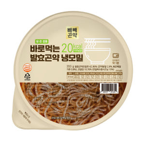 국물까지 다먹어도 79kcal 바로먹는 발효곤약 냉모밀 350g, 12개 맛있게 먹은 솔직 후기 - 상품 이미지 2