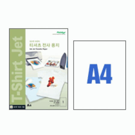 폼텍 흰색 티셔츠 전사용지 IT-5369 (5매)