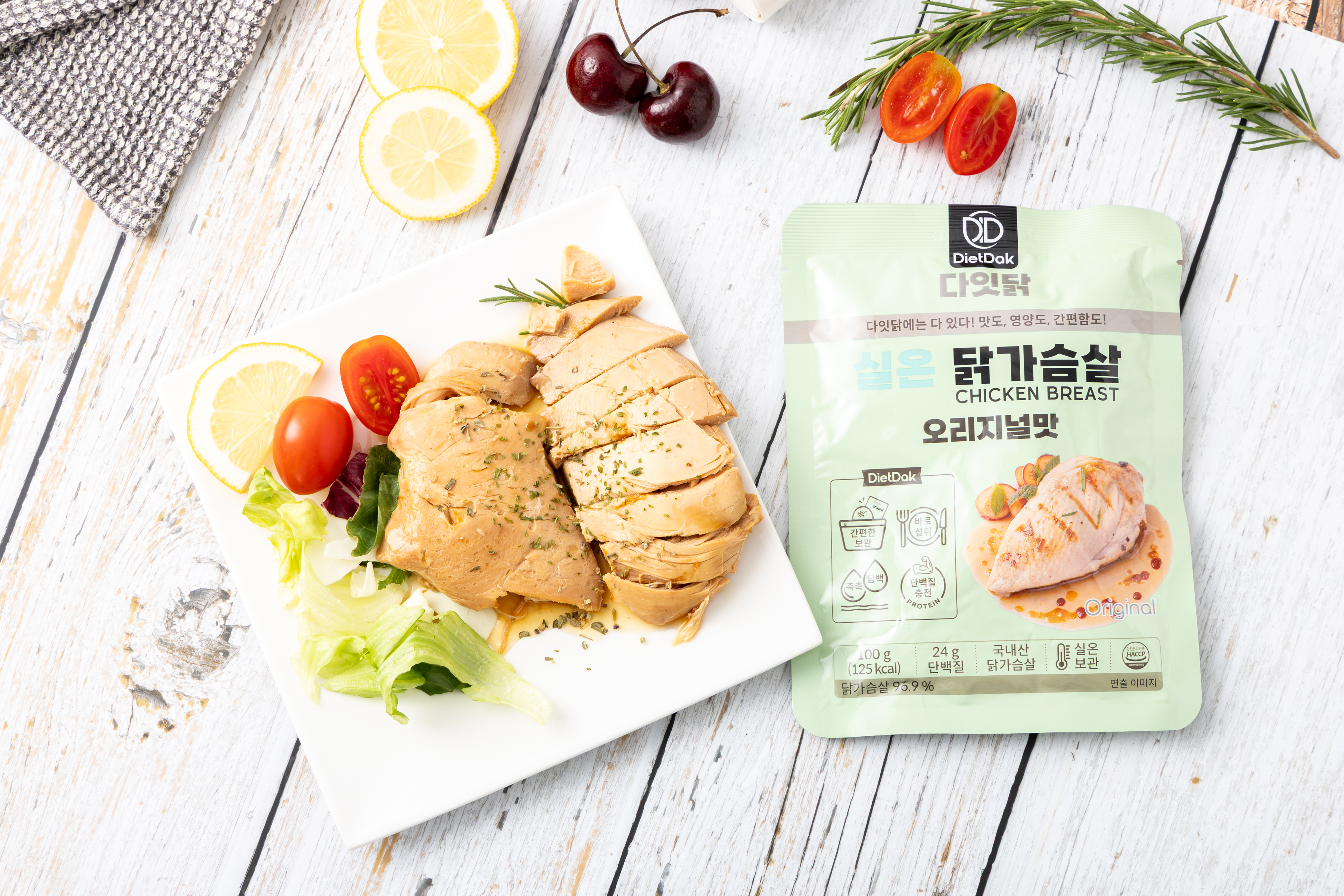 [오늘특가] 다잇닭 실온 닭가슴살 6종 혼합, 120g, 18개 이미지 7