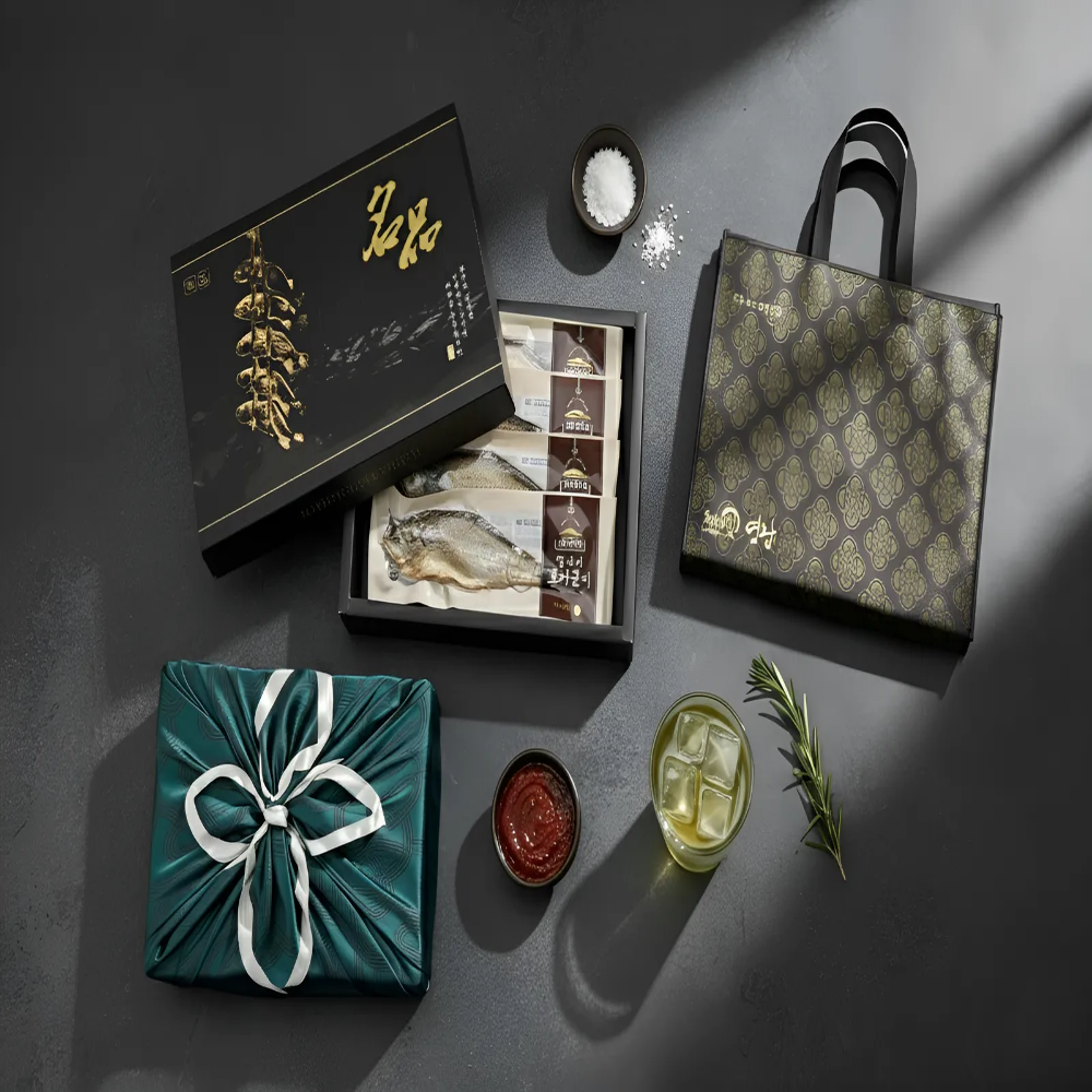 영광 법성포 성광수산 찐 부세 보리굴비 33cm내외 5마리 비늘제거 내장제거 명절 선물세트