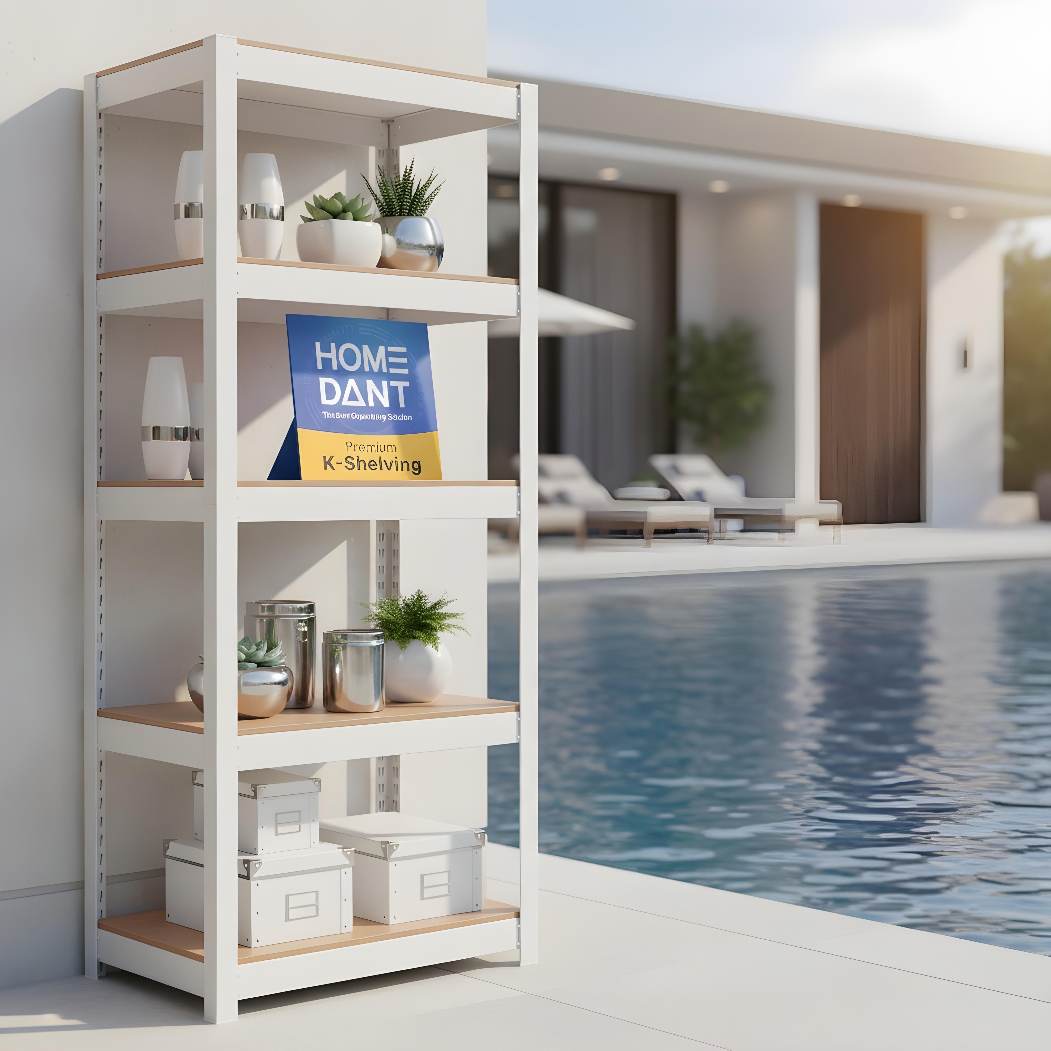 코스트코선반 철제선반 건조기 베란다 렉 조립식앵글 무볼트 창고 3030755단