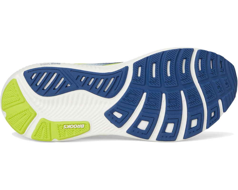 브룩스 Ghost 17 남성 런닝화 운동화 Acid Lime/Navy/White - 상세 이미지 3