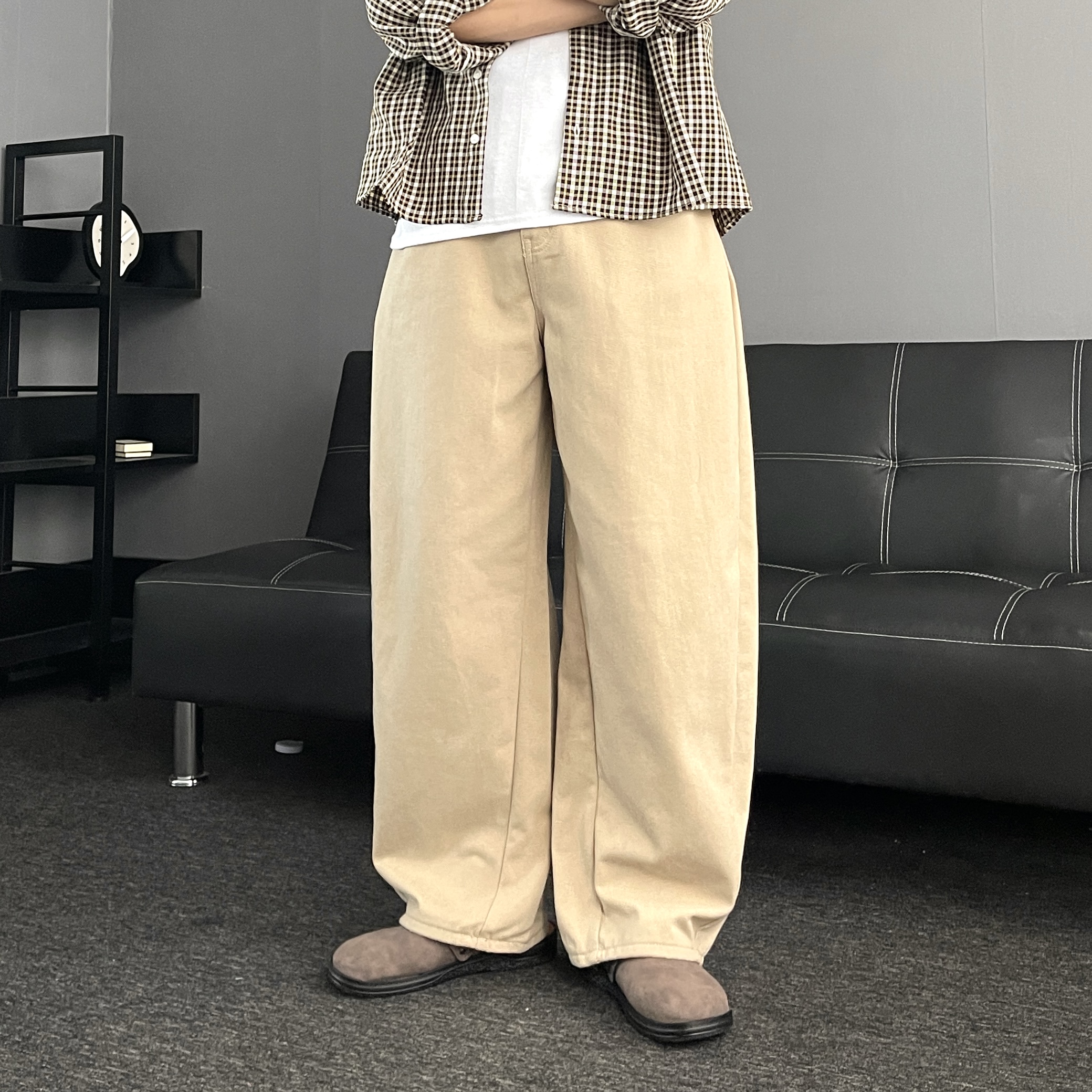 벌룬팬츠 남자통바지 항아리바지 통넓은바지 - 상세 이미지 2