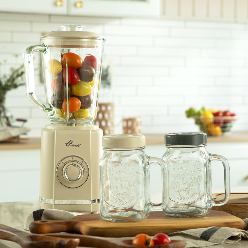 한일 이유식 유리 마늘다지기 소형 양념분쇄기 믹서기 블랜더