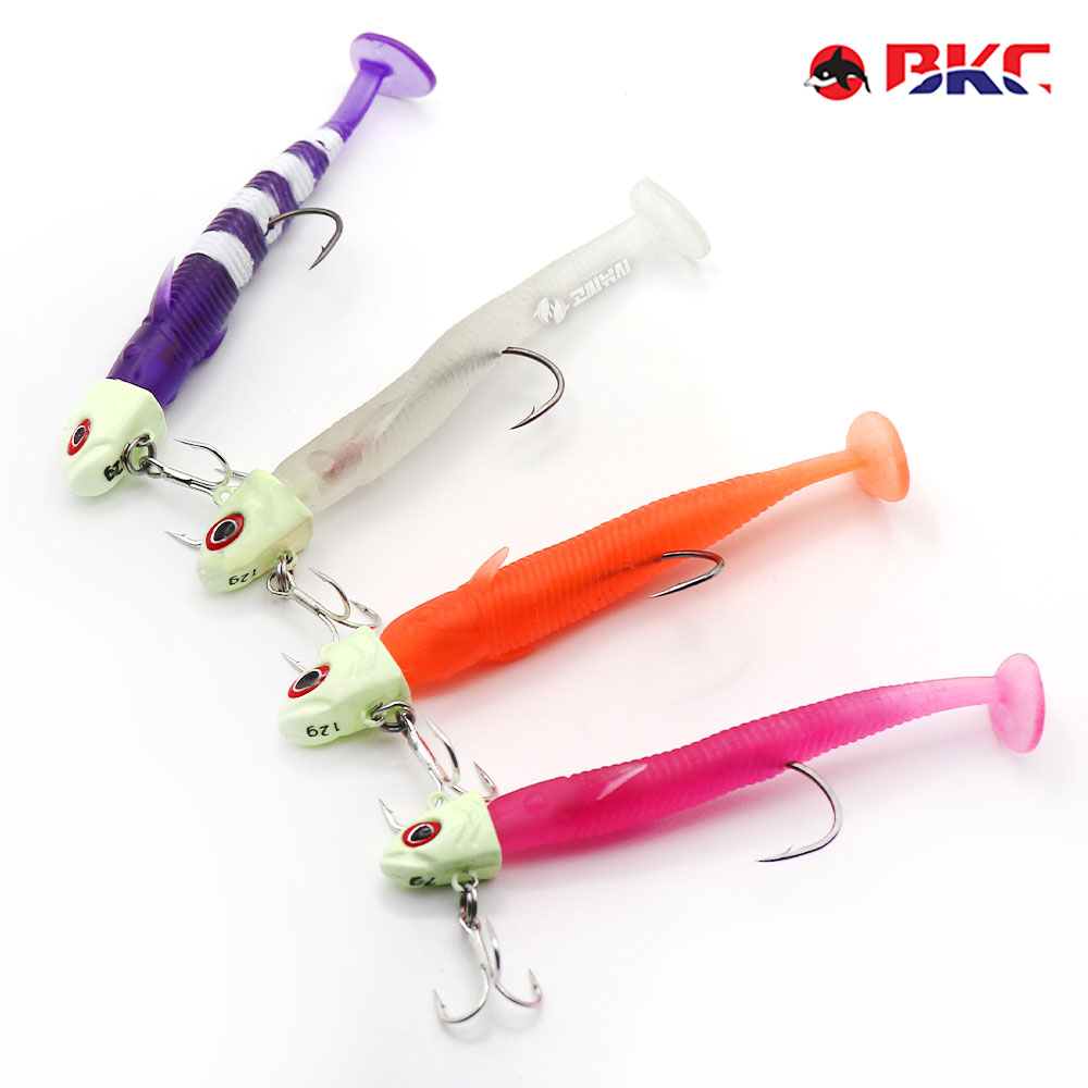 BKC 그루브 갈치킹 SG-530 풀치 갈치 웜 지그헤드 세트 루어 채비 - 상세 이미지 2