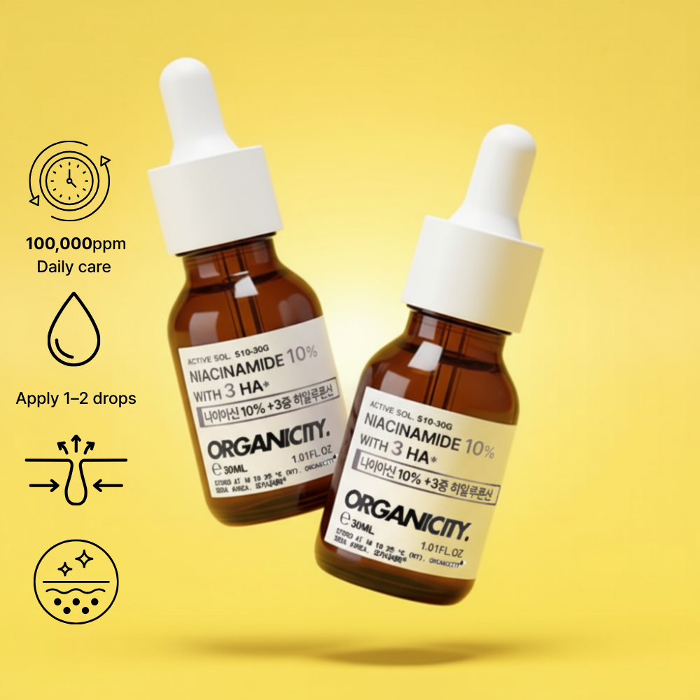 OGC 나이아신아마이드 10% 원액 세럼 10ml 기미 초 저분자 히알루론산 함유 앰플