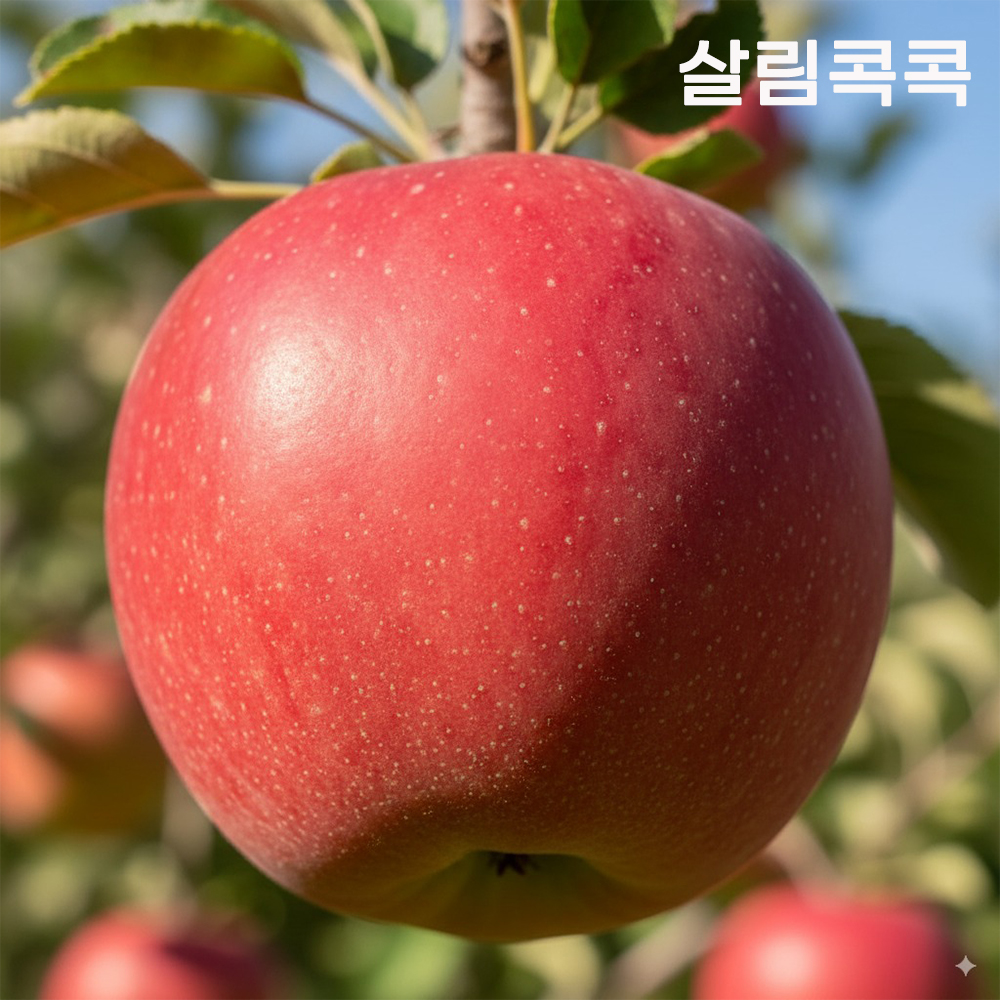 껍질째먹는 홍로 꿀사과 추석선물세트 못난이 햇 고당도 빨간 사과 2kg 3kg 5kg