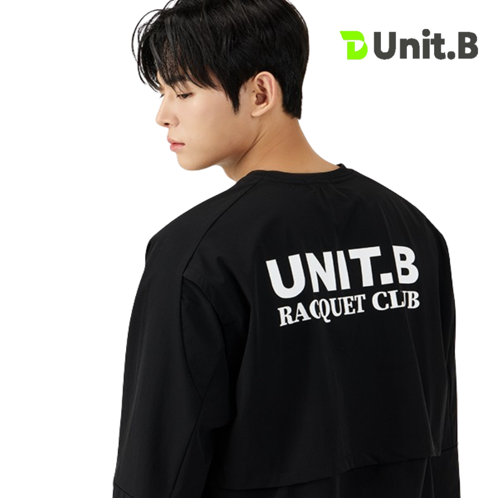 유닛비 배드민턴의류 운동복 바람막이 게임웨어 BE-2501-WM01 - 메인 이미지