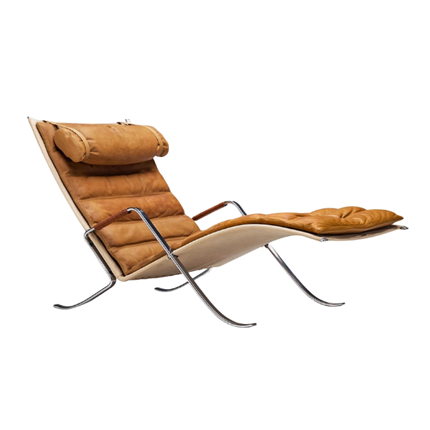 FK87 인테리어 레더 릴렉스 라운지 체어 FK87 Chair - 상품 이미지