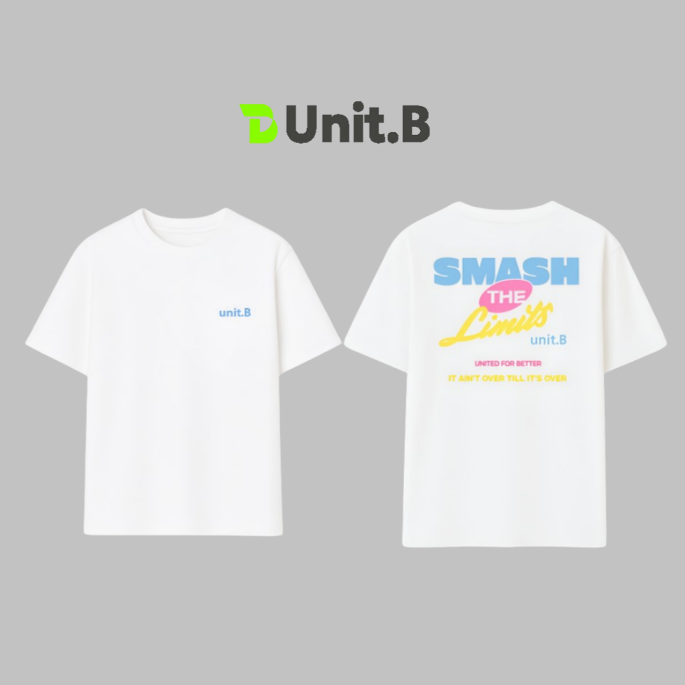 유닛비 배드민턴의류 반팔 상의 오버핏 티셔츠 BE-2501-T8 - 상세 이미지 2