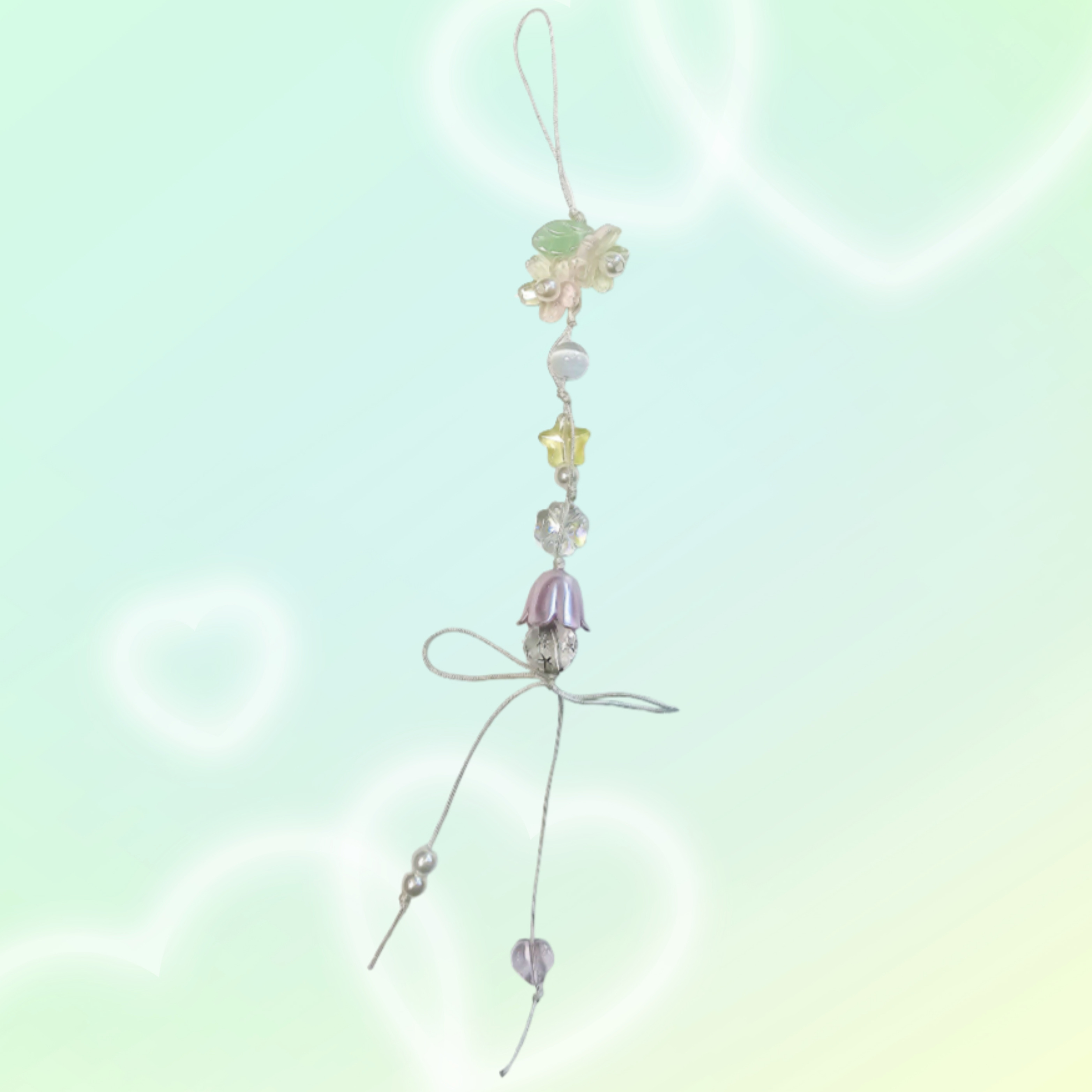 10M 소형 컬러 매듭 끈 키링 팔찌 만들기 0.4mm 이미지 4