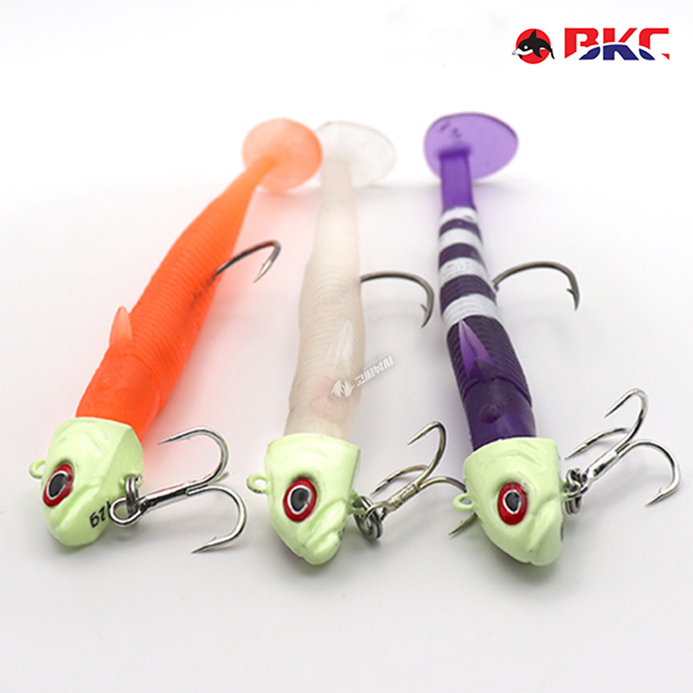 BKC 그루브 갈치킹 SG-530 풀치 갈치 웜 지그헤드 세트 루어 채비 이미지 8