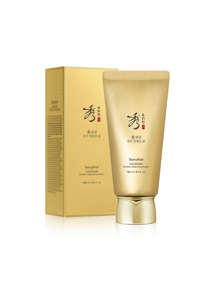 수려한 천삼 골든 클렌징폼 160 mL 이미지 2