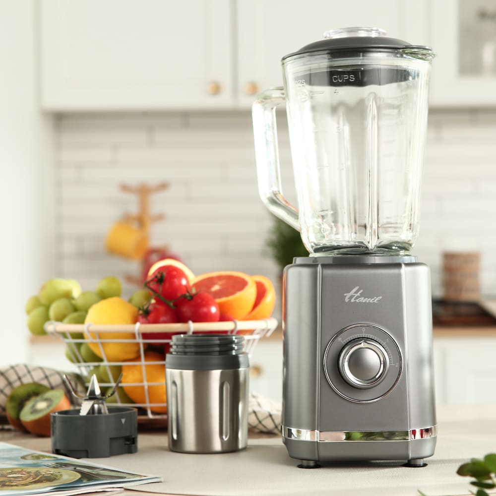 한일 이유식 유리 마늘다지기 소형 양념분쇄기 믹서기 블랜더