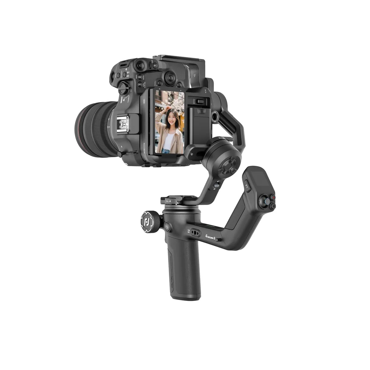 페이유 SCORP 3 스마트 컨트롤 DSLR 미러리스 카메라 짐벌 - 상품 이미지