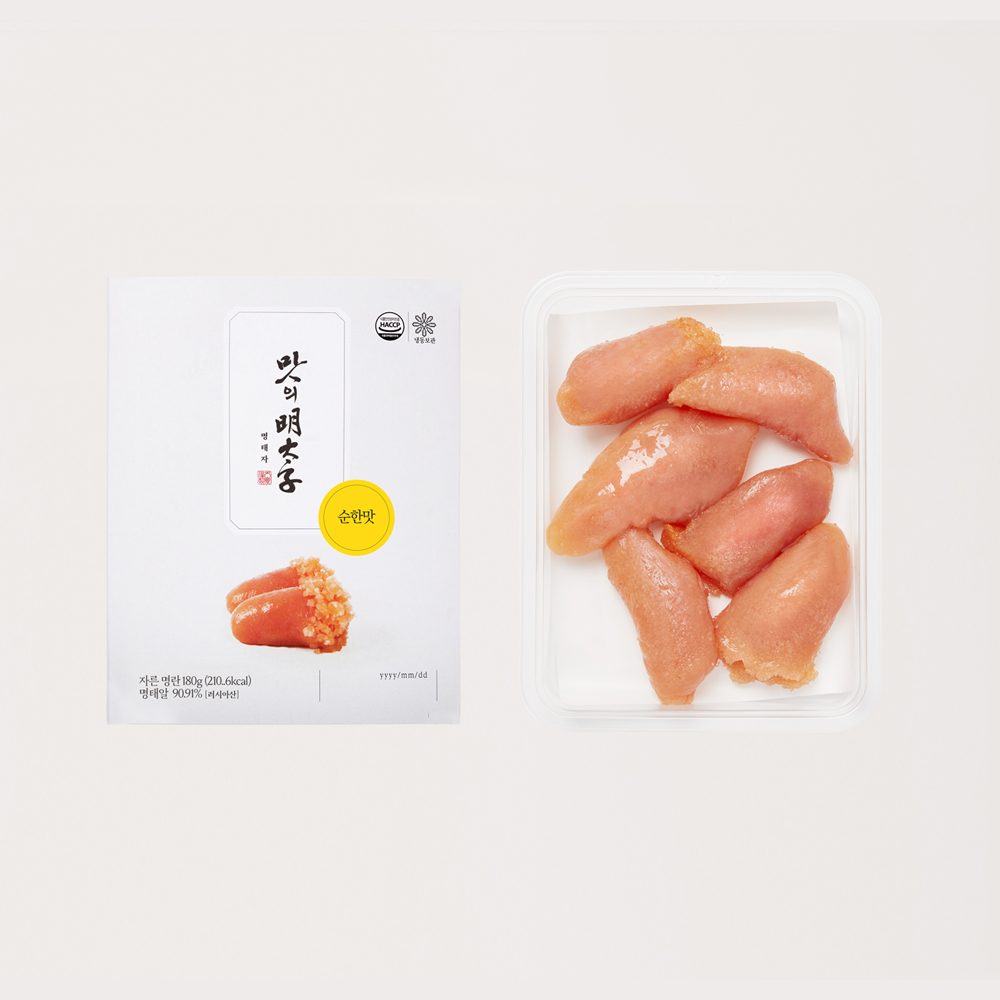 맛의명태자 자른명란 순한맛 180g (저염 선동 백명란 못난이 파지명란) - 상세 이미지 5